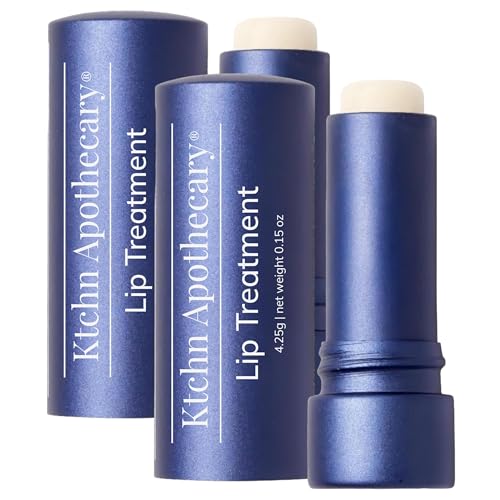 100% Natural Ultra-Hydrating Lip Balm | Lip Moisturizer + Conditioner-in-1 | Handcrafted with Shea Butter | Hydrate + Soften Dry or Chapped Lips | Silky Smooth, Never Waxy | Men & Women | Pack of 2