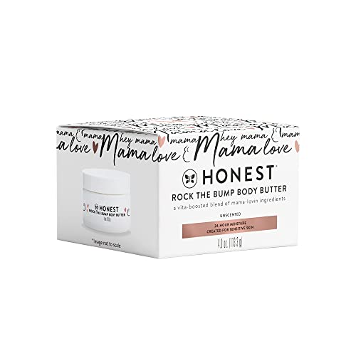 The Honest Company Body Butter, Hypoallergenic, Dermatologist Tested, 4 oz