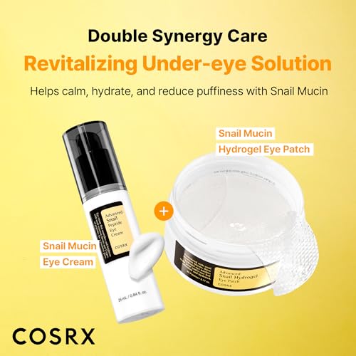 COSRX Advanced Snail Mucin Hydrogel Under Eye Patches for Fine Lines (60)