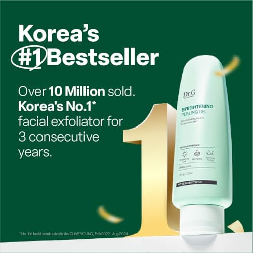 Dr.G Brightening Peeling Gel, Korean Skincare, 4.23 fl oz