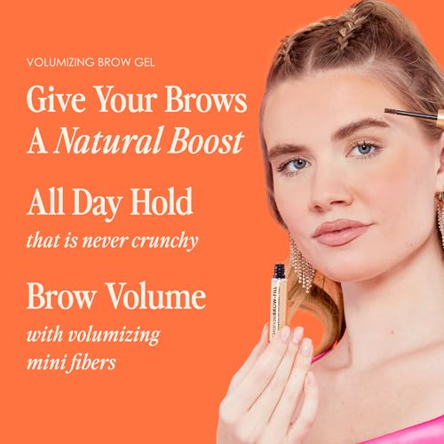 Grande Cosmetics GrandeBROW-FILL Volumizing Brow Gel, Medium, 0.14 fl oz