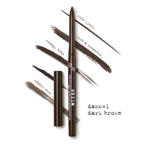 stila Stay All Day Smudge & Set Waterproof Gel Eyeliner (Damsel Dark Brown)