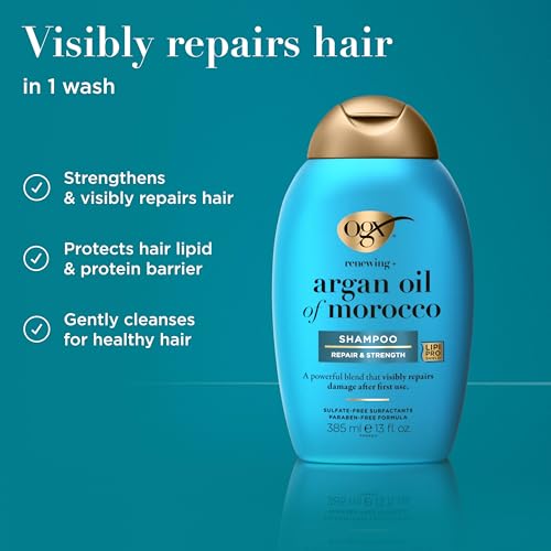 OGX Renewing + Argan Oil of Morocco Shampoo, 13 fl oz