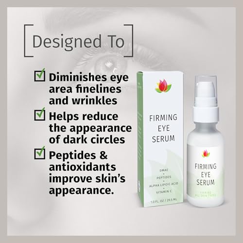 Firming Eye Serum with Alpha Lipoic Acid & Vitamin C Ester, 1 oz