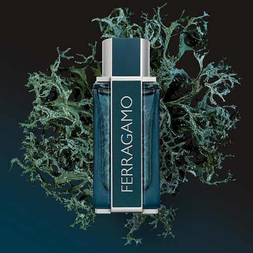 FERRAGAMO Intense Leather Eau de Parfum Pour Homme, Trial Cologne Spray for Men, Vial Sample Size, 0.05 Fl. Oz.