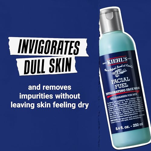 Kiehl's - Facial Fuel Men's Energizing Face Wash - 8.4 fl oz