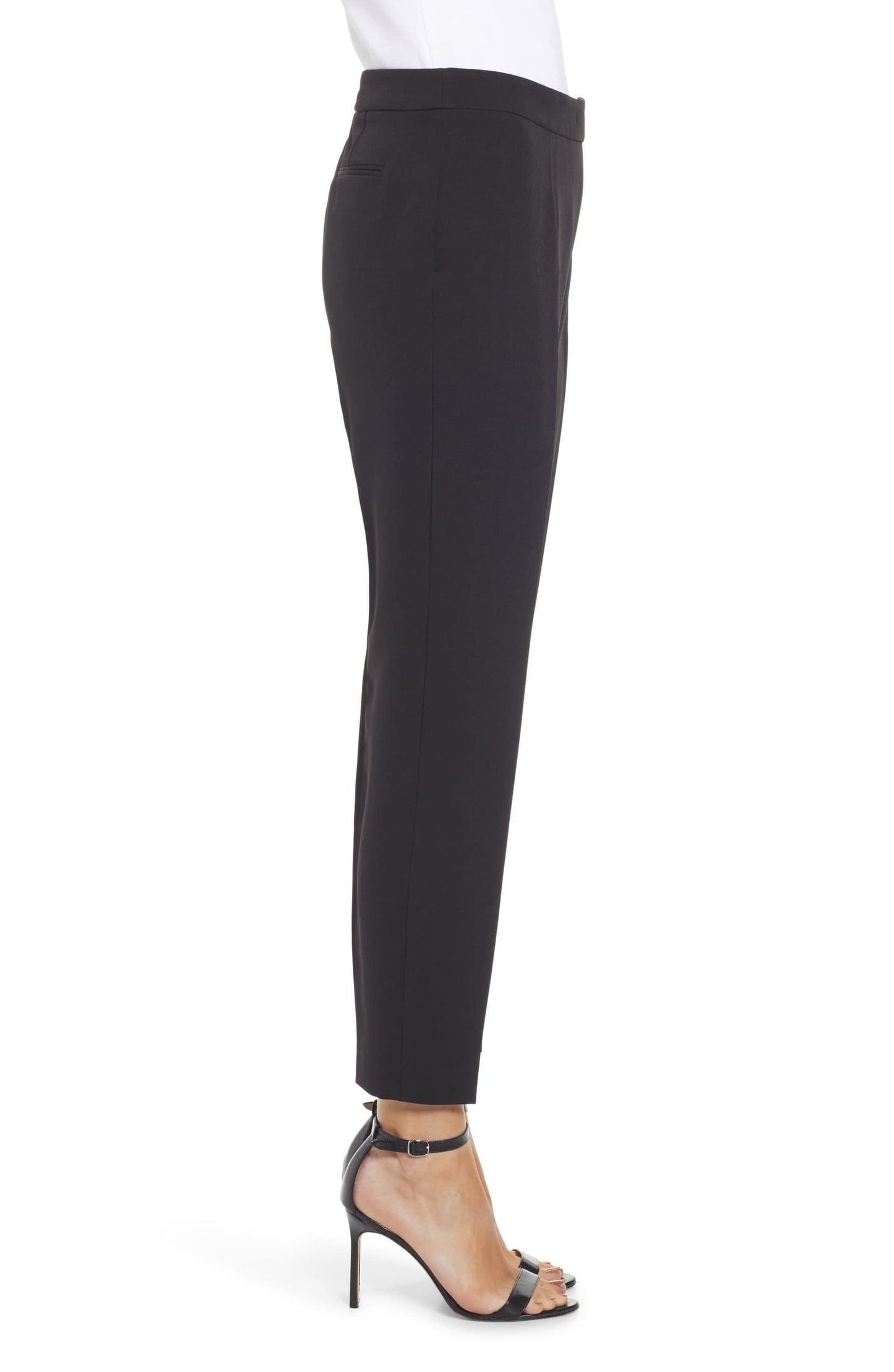 Anne Klein Women's Straight Leg Pant, Anne Black, 8