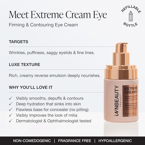 Innbeauty Project Extreme Cream Refillable Eye Cream, 0.5 oz (15 ml)