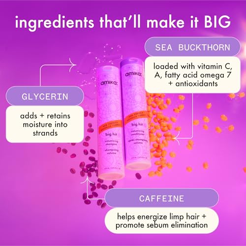 amika big hit volumizing conditioner, 1000ml
