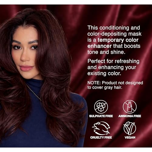 IGK Williams Burgundy Hair Gloss + Semi-Permanent Depositing Mask, 6 Oz