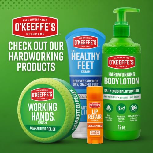 OKeeffes Lip Repair Balm, Cooling Relief for Cracked Lips, Twin Pack