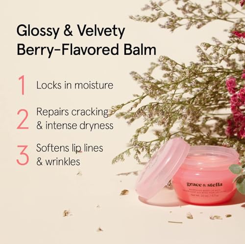 grace & stella Award Winning Lip Butter - Hydrating Lip Balm (1 - Pack)