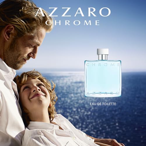 Azzaro Chrome Eau de Toilette Fresh Aquatic Men's Cologne