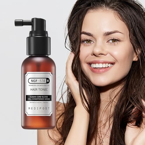 CELONIA NGF 574H Hair Tonic, Korean Primed Bio Stem Cell Hair And Scalp Treatment Serum For Hair Growth And healthy Scalp, Non Greasy Non Oily, Anti Hair Loss, Reduce Flaky Itchy And Dry Scalp 50ml