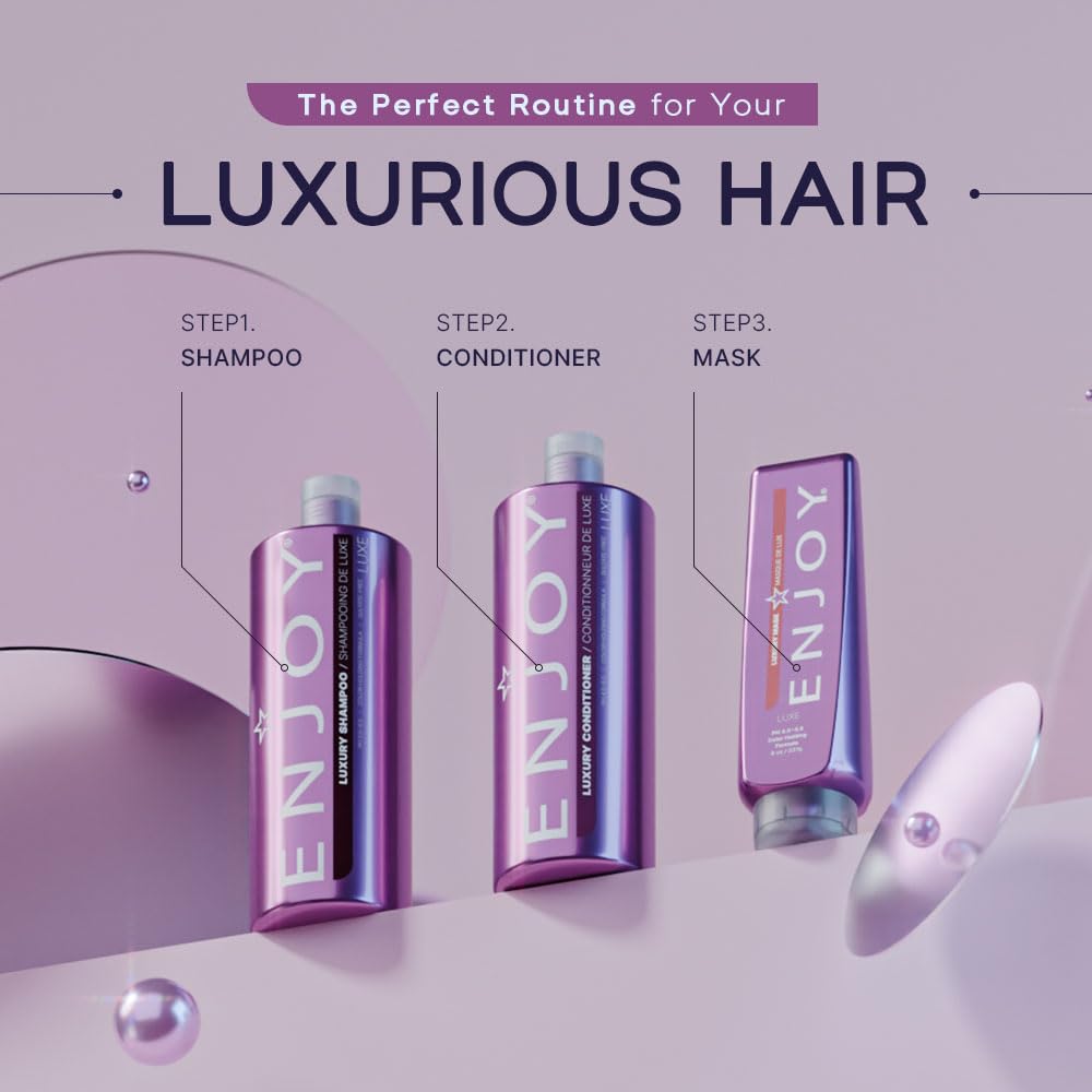 Enjoy Sulfate Free Luxury Shampoo, 10.1 Fl Oz