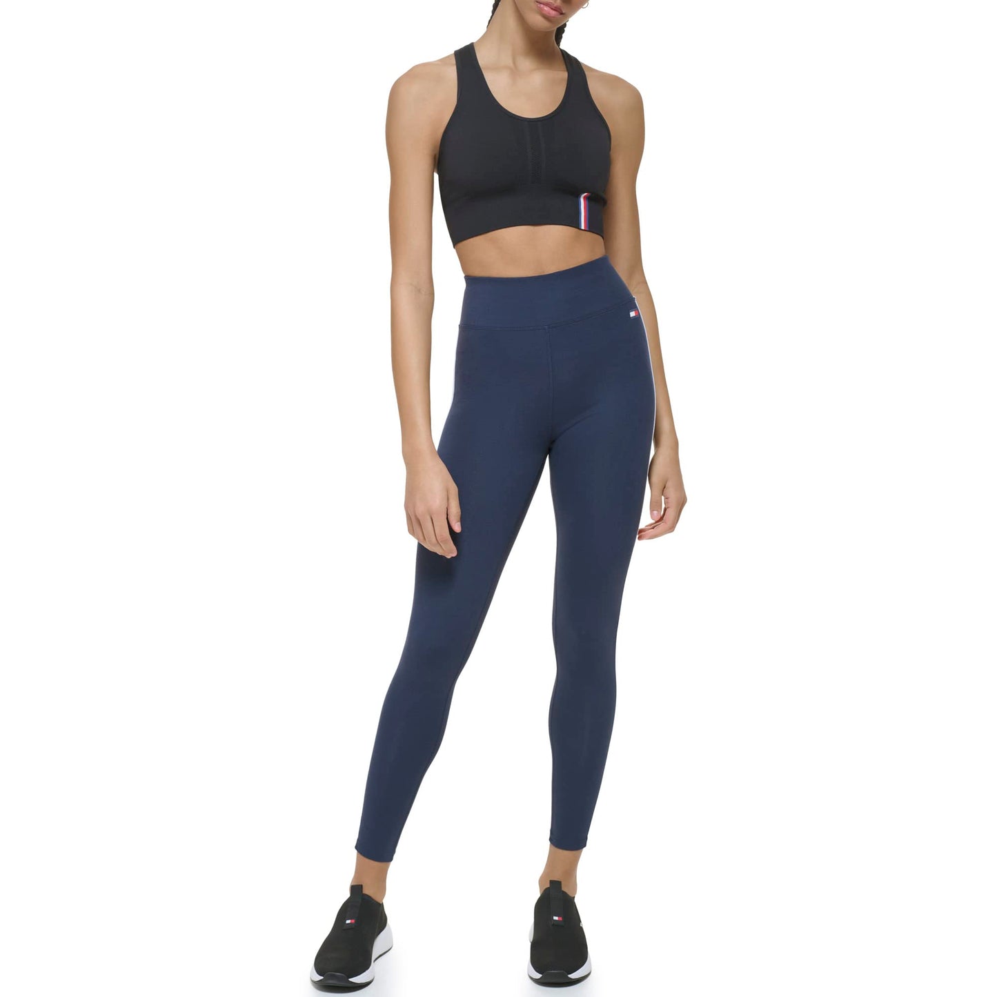 Tommy Hilfiger Sport Women's Sport Legging,Navy,XS