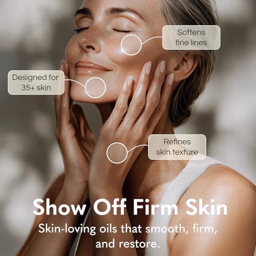 GODA Silk Body Oil Women - Firming Anti Aging Moisturizing Formula, Crepey Skin Hydrating After Shower, Scented Organic Blend Premium Skincare