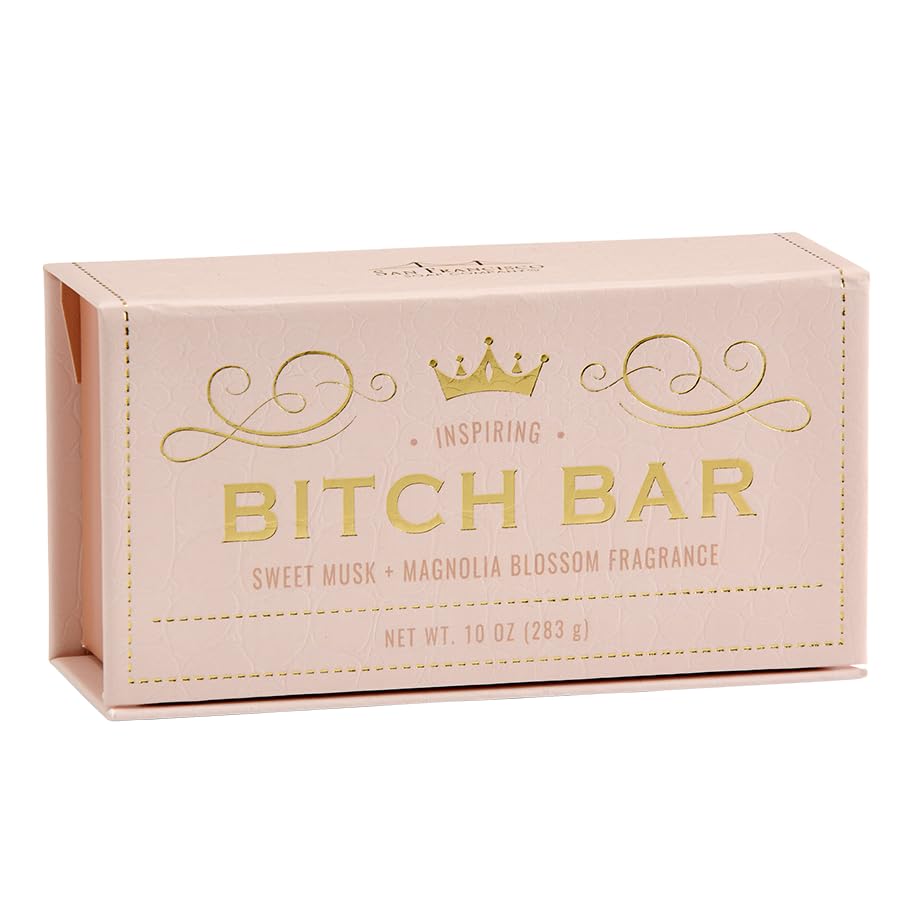 San Francisco Soap Company Btch Bars | For Her | No Harmful Chemicals - Good for All Skin Types - Made in the USA | 10oz | Sweet Musk & Magnolia Bloosom