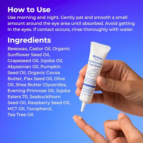 Blinkjoy Restorative Under Eye Balm (0.5 Fl Oz)