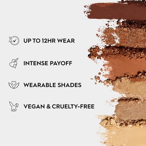 Urban Decay Naked Mini Bronze-toned Neutral Eyeshadow Palette - Half Baked