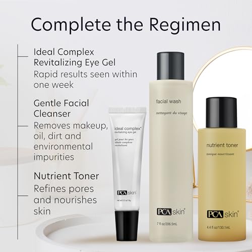 PCA SKIN Ideal Complex Revitalizing Eye Gel, Under Eye Serum, 0.5 oz