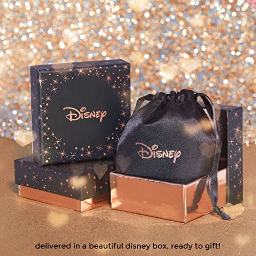 Disney Womens Minnie Mouse November Birthstone Earrings - 10K Gold Stud