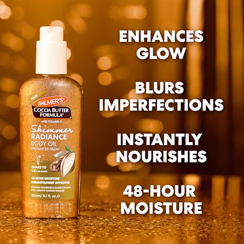 Palmer's Shimmer Body Oil, Cocoa Butter Formula with Vitamin E (5.1 Fl Oz)