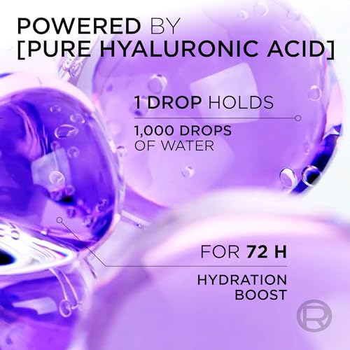 L'Oreal Paris Elvive Hyaluron Plump Hydrating Conditioner for Dehydrated, Dry Hair Infused with Hyaluronic Acid Care Complex, Paraben-Free, 26.5 Fl Oz