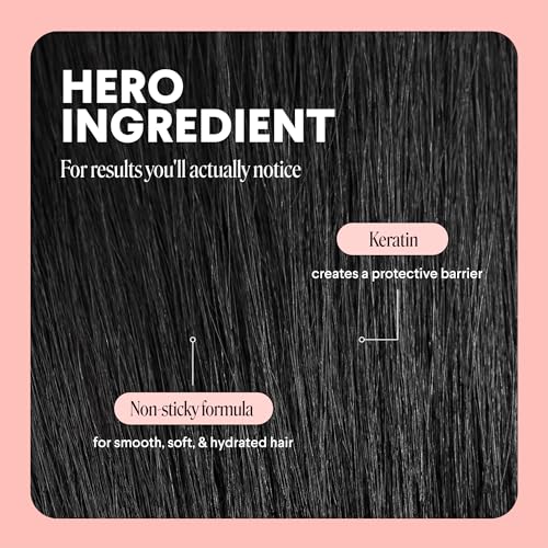 MONDAY HAIRCARE SMOOTH Heat Protectant with Keratin – 6 oz for a Smooth, Polished Finish(Pack of 2)
