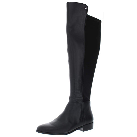 Michael Michael Kors Bromley Flat Boot Black Nappa/Sensitive Stretch 5 M
