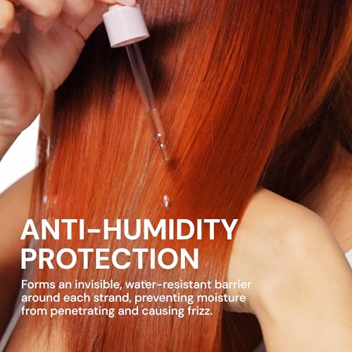 L'ANGE HAIR Glass Hair Heat Protectant Spray | Anti-Frizz Blow Dry Mist | Long Lasting Hold & Shine | Humidity Protection | Thermal Heat Protection Spray | Lightweight Blow Out Primer, 5 fl oz Bottle