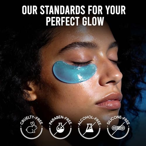 AILEORY Under Eye Patches for Dark Circles and Puffiness, Brightening Eye Masks with Caffeine, Niacinamide & Tranexamic Acid for Under-Eye Dullness, Depuffing Eye Treatment for Eye Bags, 24 Pairs