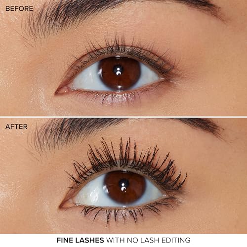 Too Faced Better Than Sex Waterproof Mascara | Volumizing and Lengthening Waterproof Mascara + Hourglass Brush | Formula for Dramatic Lashes | Cruelty-Free Eye Makeup, Black, Travel Size, 0.17 Fl Oz