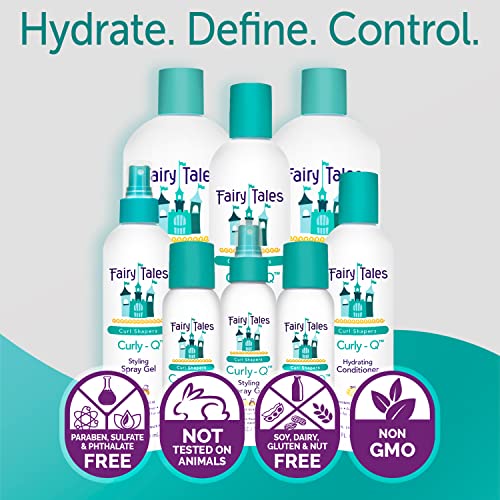 Fairy Tales Curly Q Kids Styling Spray Gel, 8oz
