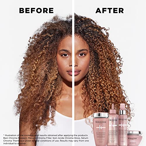 Kerastase Chroma Absolu Hair Serum For Color-Treated Hair - Moisturizes With Anti-Frizz and Heat Protection, 5.1 Fl Oz