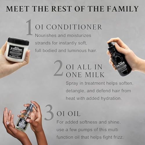 Davines OI Conditioner Daily Softening Silky Cream, For All Hair Types