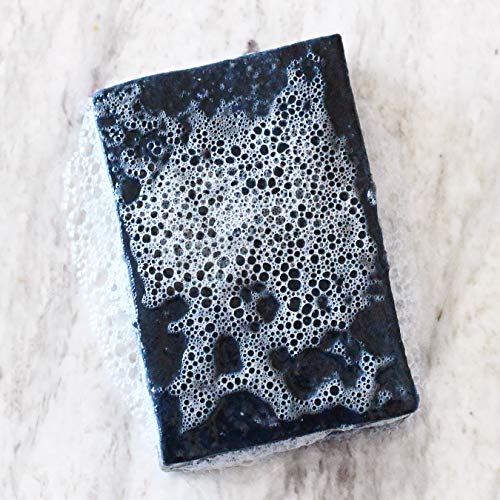 Rustic Maka Charcoal Soap Bar, Face & Body, Kaolin Clay, For Acne