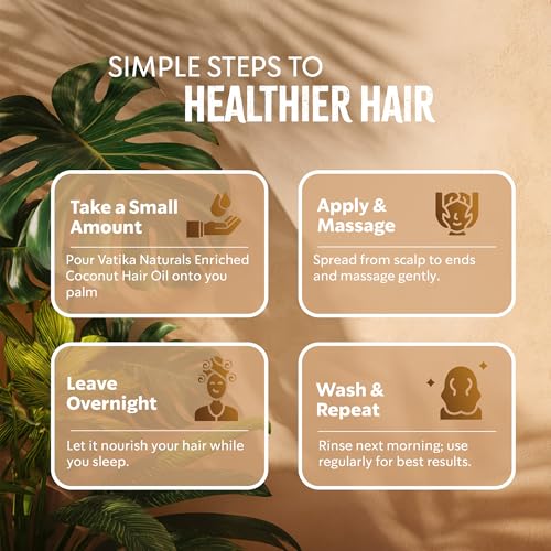Vatika Coconut Hair Oil - Hair Oil for Children, Men, Women & Adults, 150ml