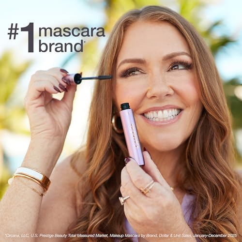 tarte tartelette tubing mascara – Lash Extensions in a Tube, Easy-to-Remove Eye Makeup, Clinically Proven to Volumize & Curl, 24Hr Smudge-Proof Longwear, Vegan & Cruelty-Free, travel size, black