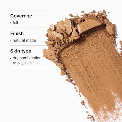 Clinique Beyond Perfecting Powder Lightweight Full Coverage Foundation + Concealer For Dry Combination to Oily Skin Types, Cream Whip, 0.51 Ounce