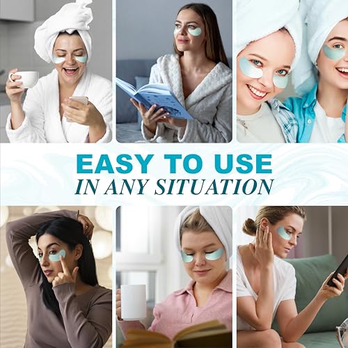 Under Eye Patches For Puffy Eyes And Dark Circles - Retinol Collagen Under Eye Masks - Reduce Wrinkles & Bags - Skin Treatment Pads - Anti Aging Moisturizer Mask For Women Gift - 60 Gel Pads