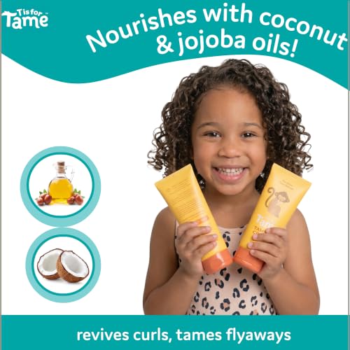 T is for Tame Kids' Hair Taming Cream for Frizz, Flyaways & Bedhead