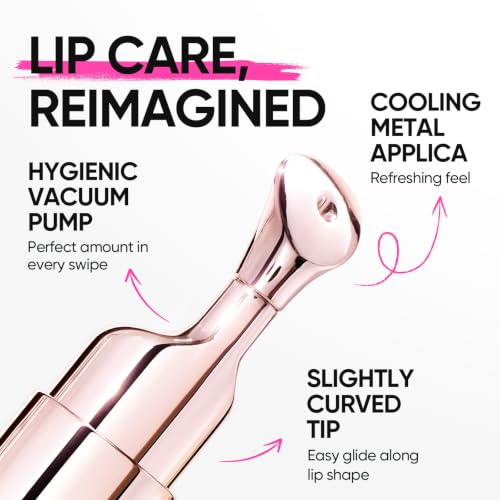 SKINTIFIC Brightening Lip Serum, Hydrating & Plumping (01 Baby Pink)