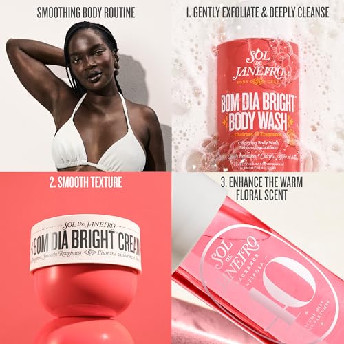 Sol de Janeiro Visibly Brightening & Smoothing Bom Dia AHA Body Cream 240ml