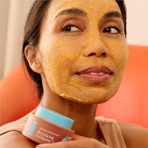 Bliss Pumpkin Powerhouse Resurfacing Face Mask - Clean Beauty, Cruelty-Free