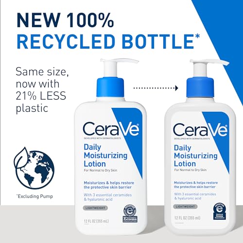 CeraVe Daily Moisturizing Lotion, Face and Body Lotion, Skin care, 12oz
