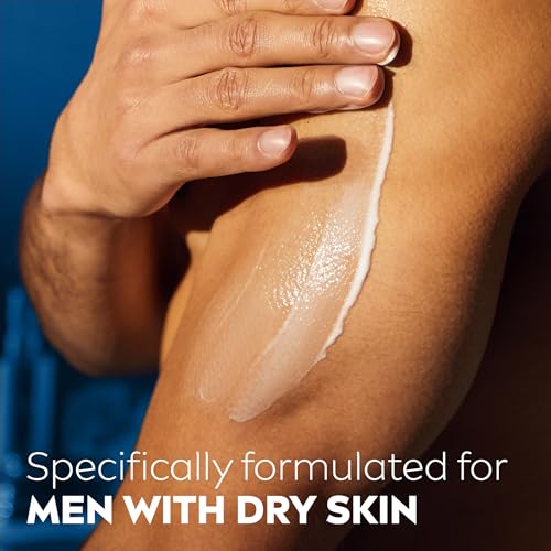 NIVEA MEN Maximum Hydration Lotion, 48-Hour Body Moisturizer, 16.9 FL OZ
