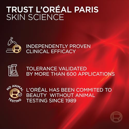 L'Oreal Paris Revitalift Triple Power Anti-Aging Face Moisturizer, Fragrance Free, Pro Retinol, Hyaluronic Acid & Vitamin C to Reduce Wrinkles, Firm & Brighten Skin, 2.55 Oz