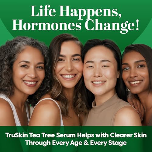 TruSkin Tea Tree Acne Serum with Salicylic Acid & Retinol, 1 fl oz