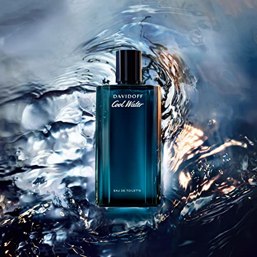 Davidoff Cool Water For Men. Eau De Toilette Spray 2.5 Ounces (Pack of 2)